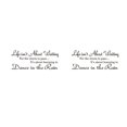 thumbnail image 2 of Advancent Wall Sticker Scene Layout Room Decor Window Self-adhesive Prop Sentence Decal DIY Indoor English Props Poster Removable Letter Como se muestra 2piezas Advancent CBP457906, 2 of 6