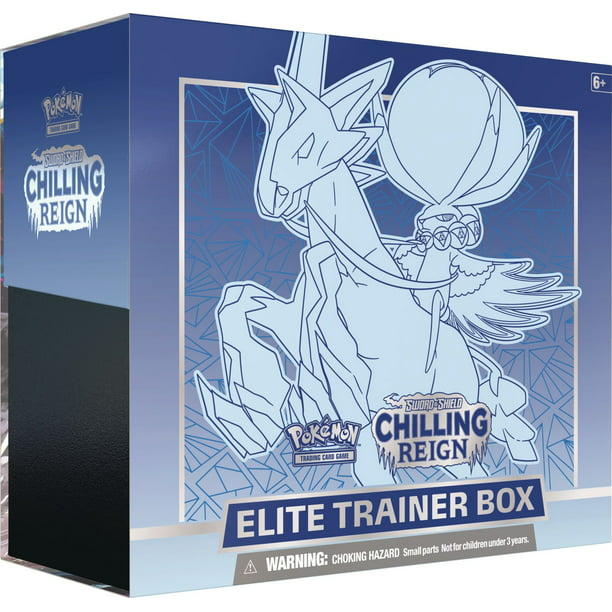 Pokemon TCG: Sword and Shield 6 Chilling Reign Elite Trainer Box- Ice