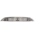 thumbnail image 2 of For 02-04 Mini Cooper Base Hatchback Front Grille Assembly Chrome Black Plastic, 2 of 5