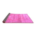 thumbnail image 2 of Ahgly Company Indoor Square Persian Purple Traditional Area Rugs, 7' Square, 2 of 4