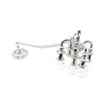 thumbnail image 1 of Dollhouse Bedroom Furniture Miniature Chandelier, 1:12 Scale,, 1 of 6