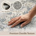 thumbnail image 6 of ODIKA Entryway Distressed Abstract Weathered Vintage Dorm Throw Stain Resistant Thin for Kitchen, Laundry Room, 6 of 7