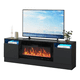 thumbnail image 1 of Centro de Entretenimiento Moderno – Consola para TV de 75 Pulgadas – Gabinete de Almacenamiento – Sala de Estar – Sin Chimenea, 1 of 5