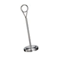 thumbnail image 4 of jifeng Support de Numéro de Table en Acier Inoxydable pour Hôtel Doré Argenté 20cm, 4 of 8