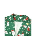 thumbnail image 4 of Inevnen Christmas Family Matching Outfits Long Sleeve Blazer and Trousers Adult Kids Matching Suit, 4 of 6