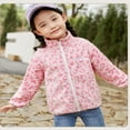 thumbnail image 3 of Uccdo 2-10Y Toddler Little Boys Girls Fleece Lapel Jacket Coat Big Girl Boy Autumn Zipper Sweatshirt Outwear, 3 of 5