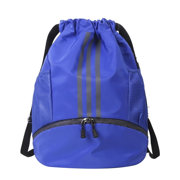 Mochila con faja, bolsa de viaje, bolsa de almacenamiento de ropa deportiva y fitness, bolsa de baloncesto, una generación de