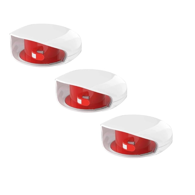 Enrouleur de Cordon Automatique, Organisateur de Cordon Rétractable USB avec Bouton de Retrait Outil de Rangement Rond Rétractable 1/2/3/4/5/6 Pcs