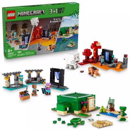 LEGO Minecraft Infinite Worlds Gift Set 66807 (789 Pieces)