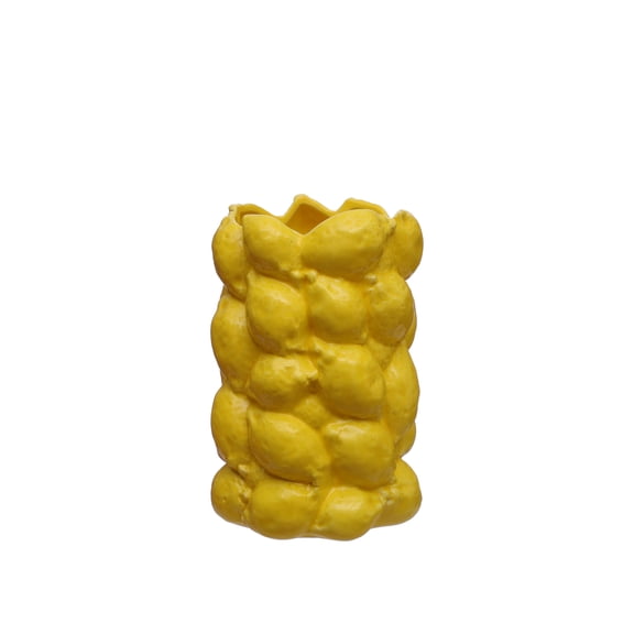 8" Ceramic Lemon Vase by Ashland - Spring Home Decor