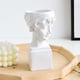 thumbnail image 2 of Florero de resina Zulema decoración del hogar Cabeza de niña Jarrón de ceramica, 2 of 8