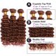 thumbnail image 4 of Hair Bundles MAMART Deep Wave 20, 22, 24 pulgadas, color marrón 30, 4 of 9