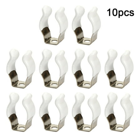 

10 Pcs SPRING TERRY CLIPS OPEN TYPE SPRING STEEL TOOL CLIPS HEAVY DUTY