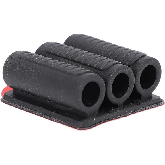 Drill Bit Holder Tool Holster, 4 Sets 1/4 Inch Bit Holder with Adhesive, Power Driver Bit Holster, Easy Access to six Driver bits on The Side of Your Power Drill or Driver!