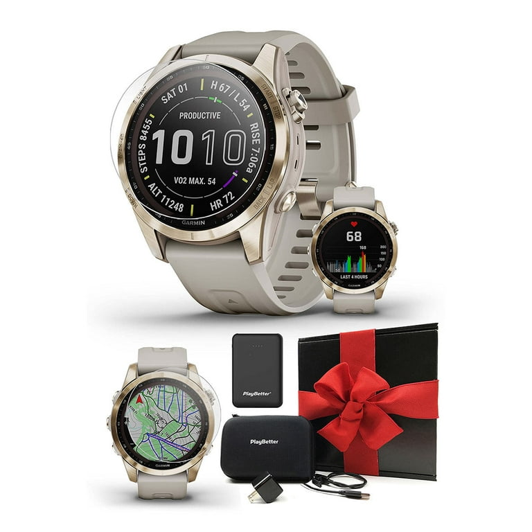 Garmin Fenix 7S SAPPHIRE SOLAR - GPS Multisport Smartwatch GPS Multisport  Watches