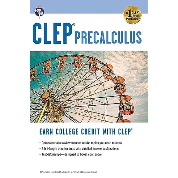 Pre-Owned CLEP Test Preparation Clep(r) Precalculus, (Paperback)