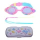 thumbnail image 1 of Gafas de natación YUENREE Bling para niñas de 4 a 12 años con funda Rainbow, 1 of 5