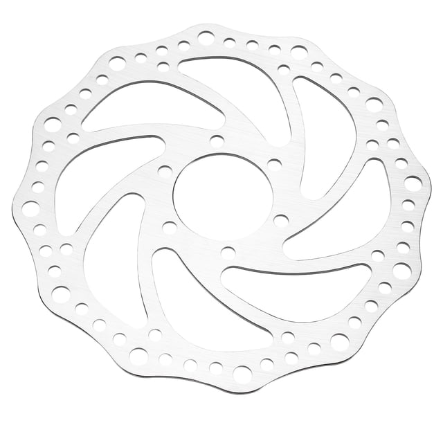 Durable Steel Material, Easy Installation, Reliable Performance, Enhanced Heat Dissipation - Bicycle Disc Brake Rotor With Versatile Design For Mountain Bikes And Road Bikes