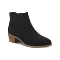 thumbnail image 1 of Style & Co. Womens Gerddie Faux Suede Perforated Ankle Boots, 1 of 3