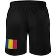 thumbnail image 2 of Men's Flag of Chad Novelty Swimtrunks Beach Shorts Pants with Pockets L S-3XL, 2 of 7