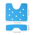 thumbnail image 2 of CNKOO 1 Set Of Shower Seat Cushion Non Slip Shower  For Elderly Shower Chair Cushion Stool Back  Waterproof Stool Pad Bath Chair Pad Compact Bench Cushion, 2 of 8