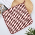 thumbnail image 5 of yulier 5 Pack Kitchen Dish Towels , 12"x12" Dish Rags with Hanging Loop, Microfiber Cleaning Cloths, Ultra Soft Absorbent Quick Drying Wave Dish Cloths, Coffee, 5 of 6