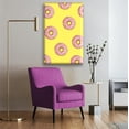 thumbnail image 2 of Cuadro Canvas Pixtreats listo para Colgar tipo galería Donas Rosas 40X60 cm, 2 of 4