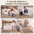 thumbnail image 5 of Kitchen Rugs and Mats Non Slip Washable, 17"x47" Brown Absorbent Runner Rugs for Kitchen, Front of Sink, Kitchen Mats for Floor，Easy to Clean and Maintain Kitchen Floor mat, 5 of 8