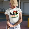 thumbnail image 2 of For as Long as I Am Black, I Am Historic, Black History Month Art Merch Gift, Tan T-Shirt, Small, 2 of 5