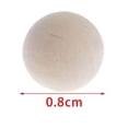 thumbnail image 3 of Round Wooden Ball, Bag of Unfinished Wood , Hardwood Beads Small Wooden Balls, for Crafts and Building, Toy Accessories, 3 of 6