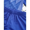 thumbnail image 6 of Kaerm Unisex Kids Boys Girls Sport Athletic Outfit Shorts Sleeve T-shirts with Shorts Football Blue 3XS, 6 of 7