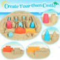 thumbnail image 4 of Cubo de arena plegable RACPNEL de Beach Toys con palas para niños de 3 a 10 años, 4 of 7