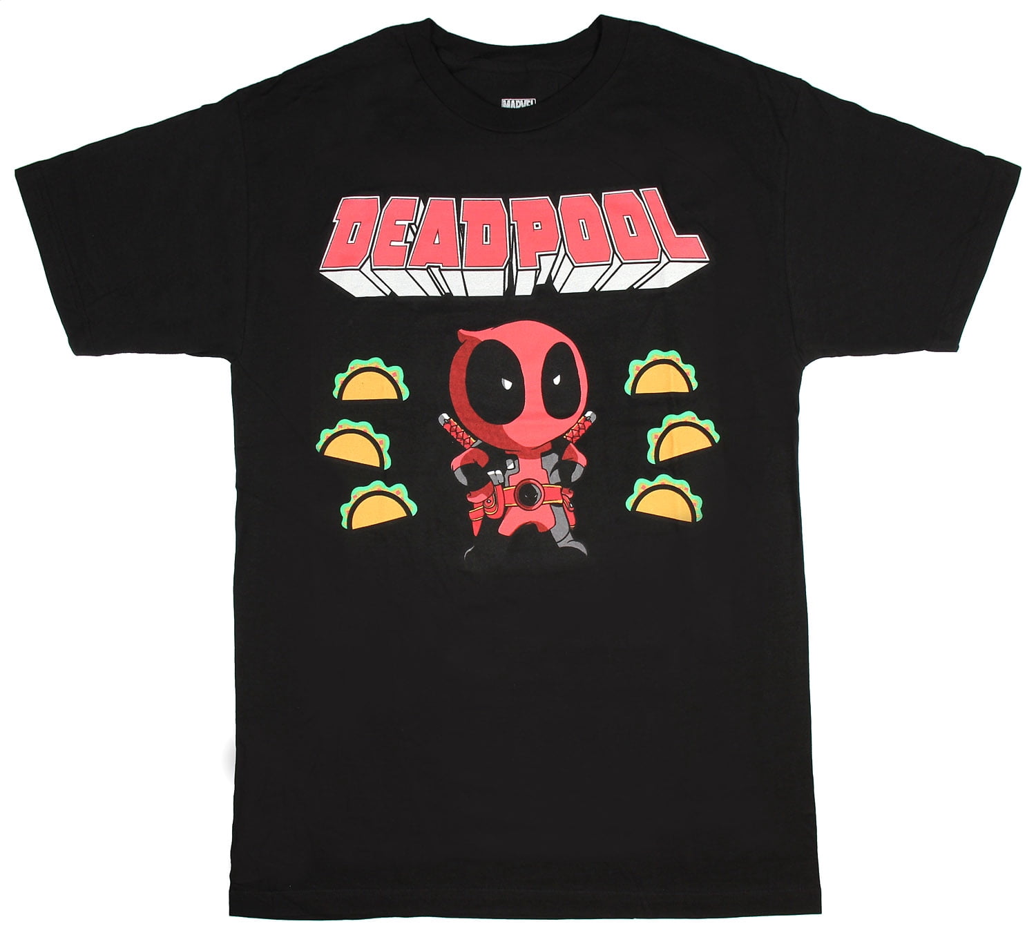 超可爱 Licensed Comics Marvel Logo Tacos Heart I Deadpool デッドプール Tシャツ アメリカ人気キャラクター Adult Gray T Shirts Unisex その他テレビ アニメ キャラクターグッズ 重要 発送についてご確認ください 海外買付検品後 国内から発送いたします