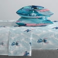 thumbnail image 4 of Juego de sábanas Jay Franco Disney Lilo & Stitch Floral Fun Full, 4 of 7