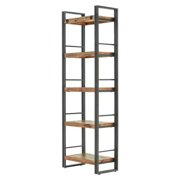 Yosemite Home Decor Austen 75"x24" Small Wood Shelving Unit in Natural
