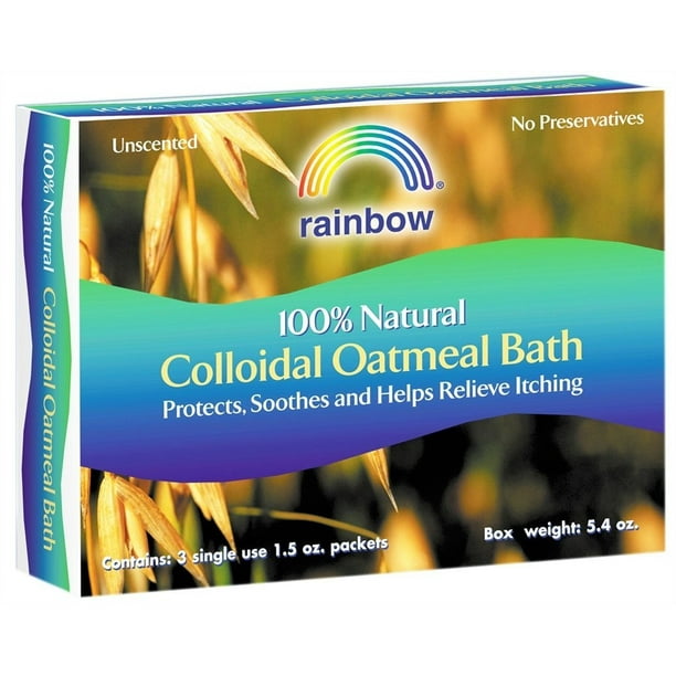Rainbow Research Colloidal Oatmeal Bath 100 Natural Unscented 5.4 Oz