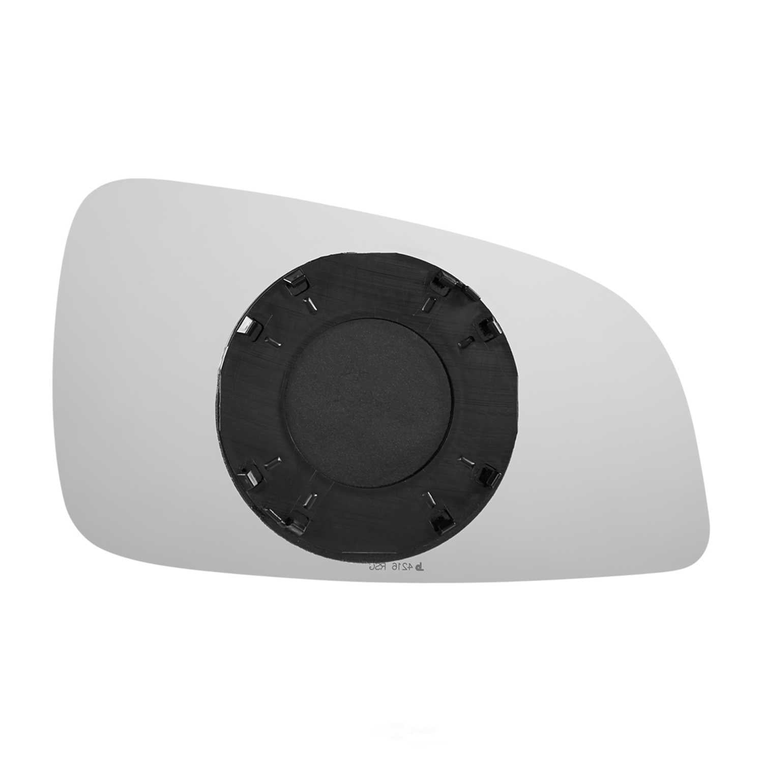 Burco Side View Mirror Replacement Glass with Motor Mount Plate - Clear Glass - 4216RSG