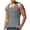 #04 Gray 【Mix & Match: Essential Colors in Stock】, variant on Men's Summer Knitted Vertical Stripe Tank Top Muscle Fit Round Neck Singlet for Fitness Sports Gym Workout Casual Streetwear Essential | AESTIVO,White 2XL