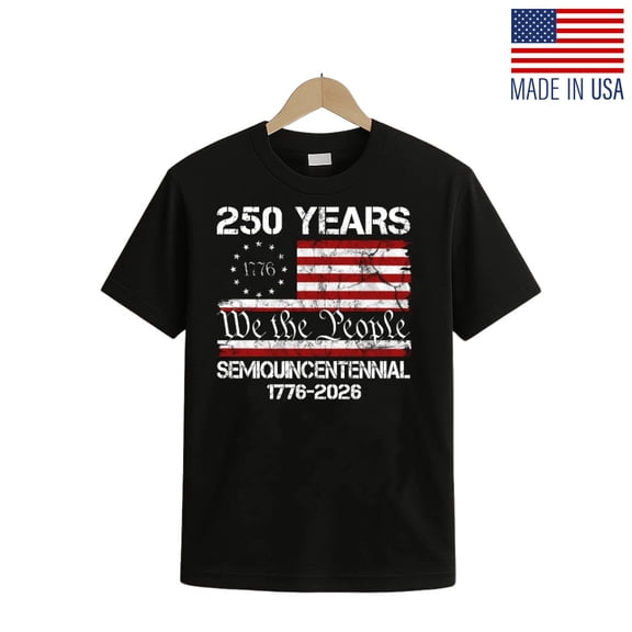 250 Years America 250th Anniversary Semiquincentennial 1776 2026 T-Shirt