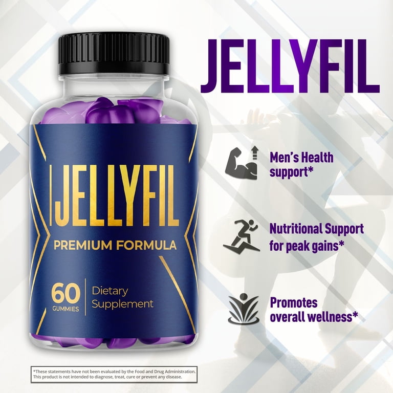 Jellyfil Gummies Advanced Formula All Natural Vitamin Supplement Jelly Fil 60 Gummies - Walmart.com