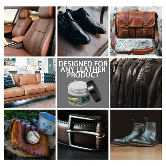 VBXOAE Advanced Leather Repair Gel for Car Seats & Home Furniture-Efficiently Fix Burns,Holes,Rips,and Gouges-Easy Application with No Tools Required-Restores Vinyl and Leather Surfaces