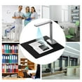 thumbnail image 3 of F50 Foldable HD High Speed USB Book Image Document Camera Scanner 15 -Pixels A3 & A4 Scanning Size with LED Light AI Technology USB Foot Pedal for Classroom Office Library Bank for Windows, 3 of 7