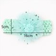 thumbnail image 3 of Cdudpw Flower Headbands Baby Girl Soft Nylon Headband for Newborn Floral Nylon Hairbands Hair Accessories for Infant Toddler Kids Gifts(Purple,One Size), 3 of 3
