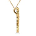 thumbnail image 2 of Diamond Summertime Seahorse Pendant Necklace 14k Yellow Gold (0.01ct), 2 of 5