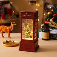 thumbnail image 7 of Eolstice Light Up Christmas Resin Figurine, LED Glowing Wind Lamp Decor, Festive Tabletop Ornament, Home Shelf Mantel Party Decoration, Holiday Gift, 7 of 7