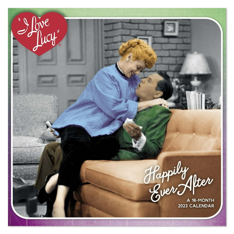 I Love Lucy Desk Calendar 2024 Bekki Carolin