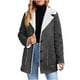 thumbnail image 2 of Chaquetas y abrigos casuales de manga larga sin capucha para mujer, abrigo de invierno cálido compuesto con cuello de solapa y botones, abrigo para mujer, 2 of 7