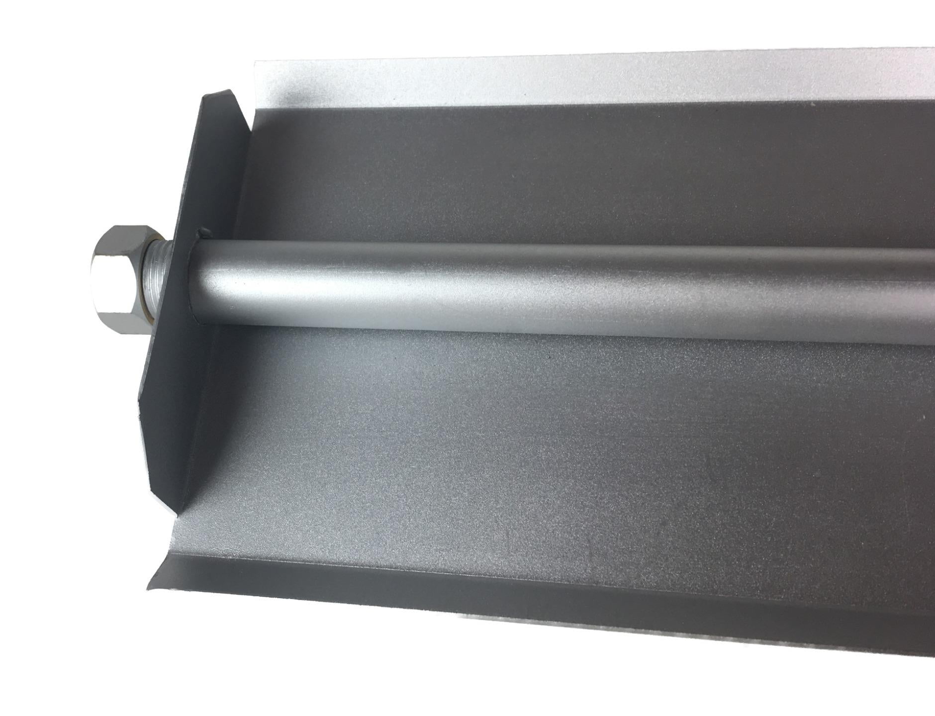 24" Powder Coated Steel Linear Gas Burner Vented Fireplace or Fire Pit