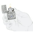 thumbnail image 3 of Zippo Armor Medieval High Polish Chrome Pocket Lighter, 3 of 6
