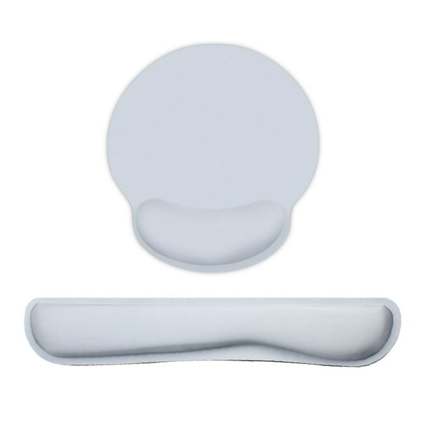 Memory Foam Keyboard Wrist Rest Mouse Pad Set Keyboard Mouse Wrist Pads with Fabric slip Rubber